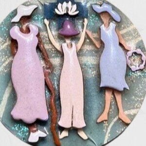 Vintage Designs by Lucinda Brooch